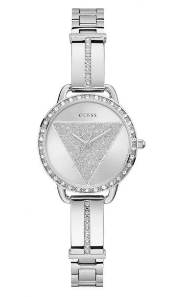 GUESS TRI BELLINI Zircons Stainless Steel Bracelet GW0914L1 