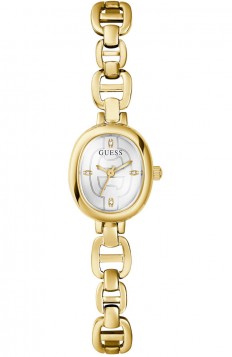 GUESS Vivian Crystals Gold Stainless Steel Bracelet GW0982L4
