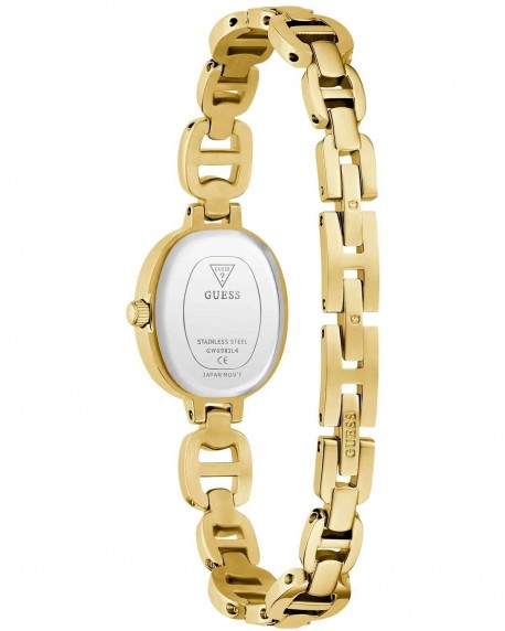 GUESS Vivian Crystals Gold Stainless Steel Bracelet GW0982L4 