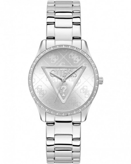 GUESS Roxy Crystals Silver Stainless Steel Bracelet GW0987L1 