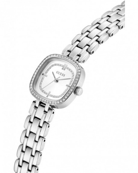 GUESS Hazel Crystals Silver Stainless Steel Bracelet GW1018L1 