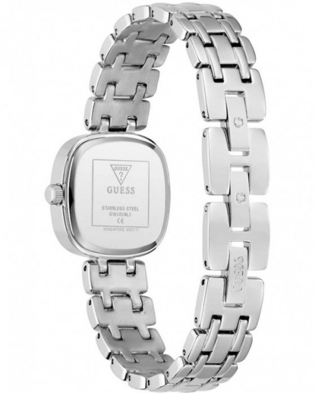 GUESS Hazel Crystals Silver Stainless Steel Bracelet GW1018L1 