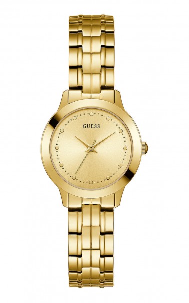 GUESS Gold Stainless Steel Bracelet W0989L2