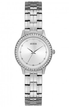 GUESS Crystals Stainless Steel Bracelet W1209L1