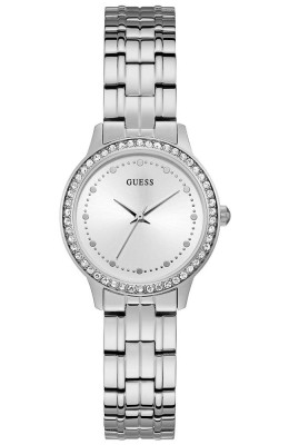 GUESS Crystals Stainless Steel Bracelet W1209L1