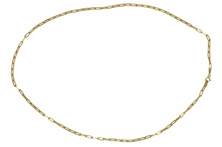 Κολιέ-Αλυσίδα Χρυσό 14 Καράτια 45cm oro1775 
