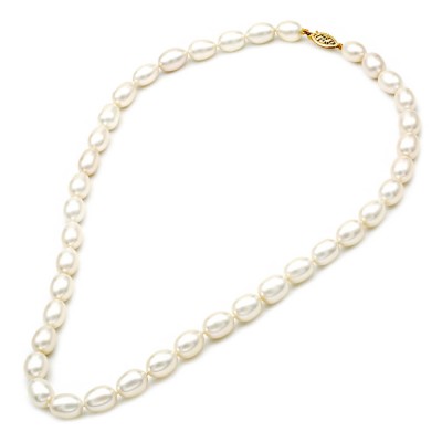 Κολιέ Mε Mαργαριτάρια Fresh Water Pearl,Χρυσό 14 Καρατίων oro1589