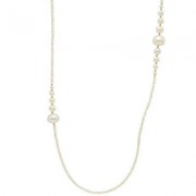 Κολιέ Mε Mαργαριτάρια Fresh Water Pearl,Χρυσό 14 Καρατίων oro2079