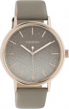 OOZOO Timepieces Brown Leather Strap C10937