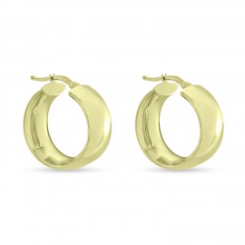 Σκουλαρίκια Κρίκοι Χρυσά 14 Καράτια oro2912