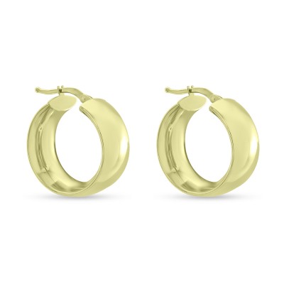 Σκουλαρίκια Κρίκοι Χρυσά 14 Καράτια oro2912