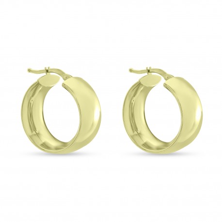 Σκουλαρίκια Κρίκοι Χρυσά 14 Καράτια oro2912 