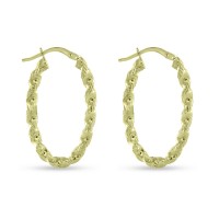 Σκουλαρίκια Κρίκοι Χρυσά 14 Καράτια oro2910