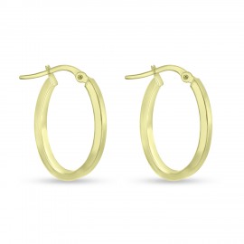 Σκουλαρίκια Κρίκοι Χρυσά 14 Καράτια oro2909