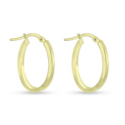 Σκουλαρίκια Κρίκοι Χρυσά 14 Καράτια oro2909