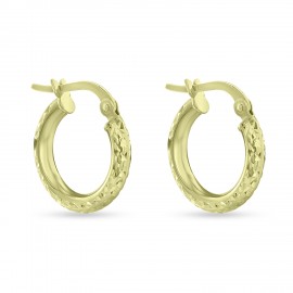 Σκουλαρίκια Κρίκοι Χρυσά 9 Καράτια oro2907