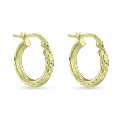 Σκουλαρίκια Κρίκοι Χρυσά 9 Καράτια oro2907