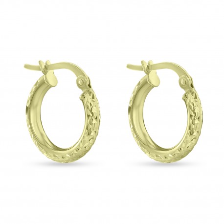 Σκουλαρίκια Κρίκοι Χρυσά 9 Καράτια oro2907 