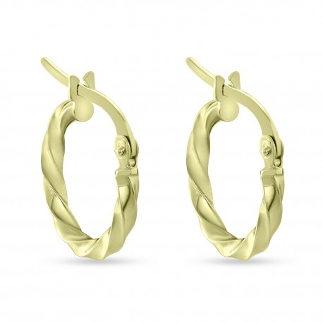 Σκουλαρίκια Κρίκοι Χρυσά 9 Καράτια oro2904 