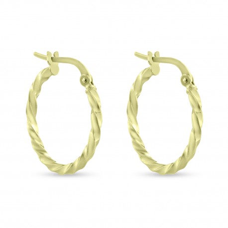 Κρίκοι Σκουλαρίκια Χρυσά 9 Καράτια oro2900 