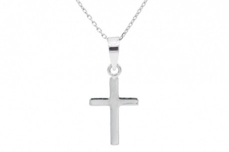 Σταυρός Με Αλυσίδα Λευκόχρυσό 14 Καράτια oro1849 