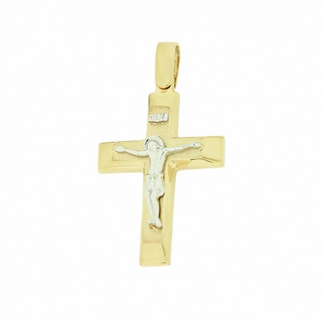Σταυρός Ανδρικός Χρυσό 14 Καράτια 5ΔΟ.360ΣΤ