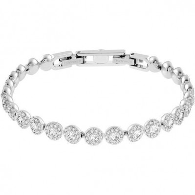 Swarovski Angelic Βραχιόλι, Επιπλατινωμένο Με Λευκά Κρύσταλλα 5071173