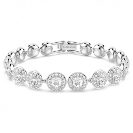 Swarovski Σετ Una Angelic Σετ (3), Στρογγυλή κοπή, Λευκό, Επιμετάλλωση ροδίου 5367853 