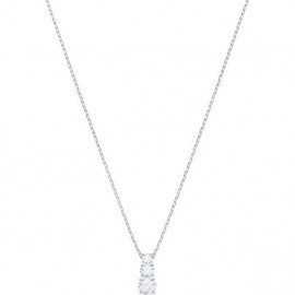 Swarovski Attract Trilogy Κολιέ, Επιπλατινωμένο Με Κρύσταλλα 5414970