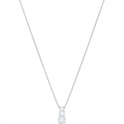 Swarovski Attract Trilogy Κολιέ, Επιπλατινωμένο Με Κρύσταλλα 5414970