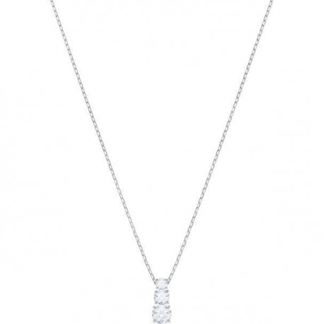 Swarovski Attract Trilogy Κολιέ, Επιπλατινωμένο Με Κρύσταλλα 5414970 