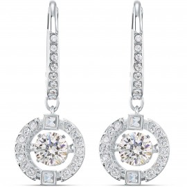 Swarovski Sparkling Dance Σκουλαρίκια, Επιπλατινωμένα Με Κρύσταλλα 5504652