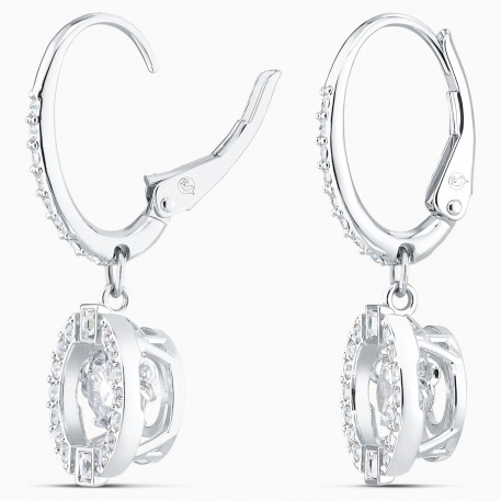 Swarovski Sparkling Dance Σκουλαρίκια, Επιπλατινωμένα Με Κρύσταλλα 5504652 