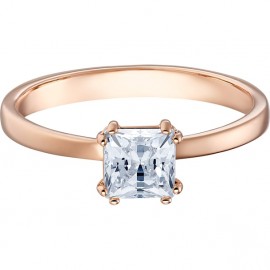 Swarovski Attract Δαχτυλίδι, Επιροδιωμένο-Ροζ Χρυσό Με Κρύσταλλα 5515773