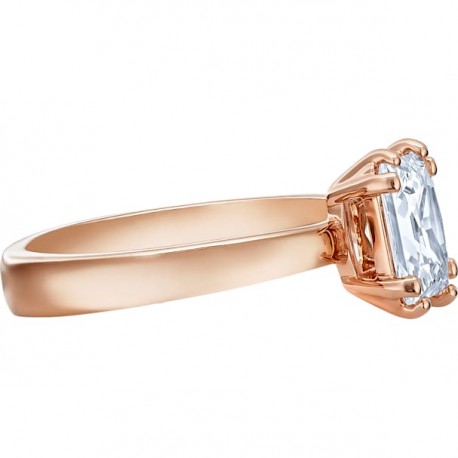 Swarovski Attract Δαχτυλίδι, Επιροδιωμένο-Ροζ Χρυσό Με Κρύσταλλα 5515773 