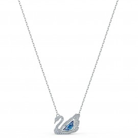 Swarovski Dancing Swan Κολιέ, Επιπλατινωμένα Με Κρύσταλλα 5533397