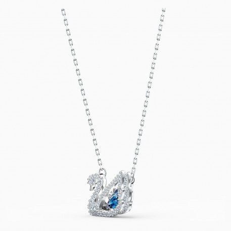 Swarovski Dancing Swan Κολιέ, Επιπλατινωμένα Με Κρύσταλλα 5533397 