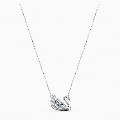 Swarovski Dancing Swan Κολιέ, Επιπλατινωμένα Με Κρύσταλλα 5533397 