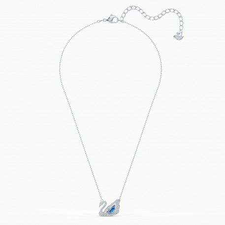 Swarovski Dancing Swan Κολιέ, Επιπλατινωμένα Με Κρύσταλλα 5533397 