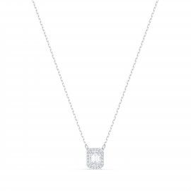 Swarovski Millenia Square Zirconia Κολιέ,Επιπλατινωμένο Με Κρύσταλλα 5599177