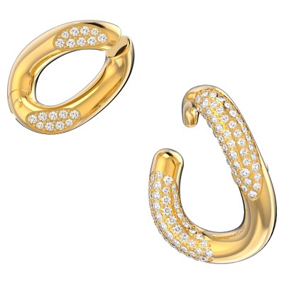 SWAROVSKI Dextera Cuff Σκουλαρίκια, Επιχρυσωμένα Με Κρύσταλλα 5615734