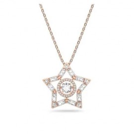 Swarovski Stella Κολιέ, Επιροδιωμένο Με Κρύσταλλα 5617766