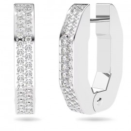 Swarovski Σκουλαρίκια Dextera, Λευκά, Επιμετάλλωση ροδίου 5618307 