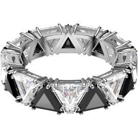 Swarovski Millenia Δαχτυλίδι, Επιπλατινωμένο Με Κρύσταλλα 5619153