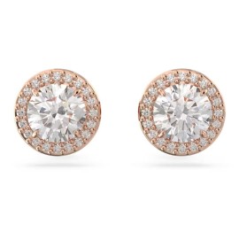 Swarovski Constella Σκουλαρίκια, Pavé, Λευκά, Επιμετάλλωση σε ροζ χρυσαφί τόνο 5636275