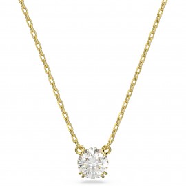 Swarovski Μενταγιόν Constella, Λευκό, Επιμετάλλωση σε χρυσαφί τόνο 5636703