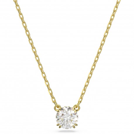 Swarovski Μενταγιόν Constella, Λευκό, Επιμετάλλωση σε χρυσαφί τόνο 5636703 