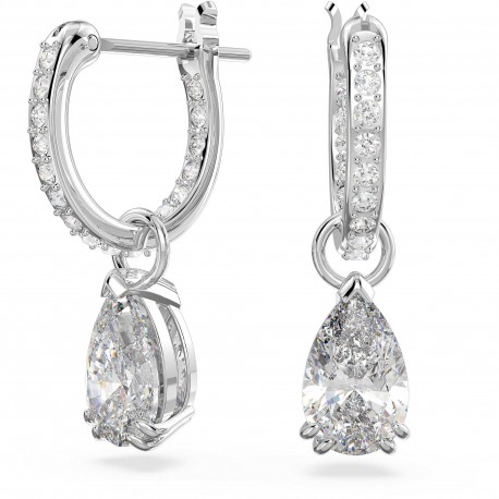 Swarovski Σκουλαρίκια Millenia,Pear κοπή, Επιπλατινωμένα Με Κρύσταλλα 5636716 