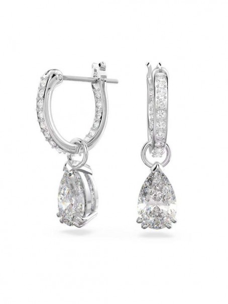 Swarovski Σκουλαρίκια Millenia,Pear κοπή, Επιπλατινωμένα Με Κρύσταλλα 5636716 