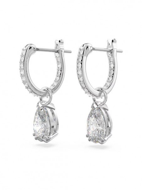 Swarovski Σκουλαρίκια Millenia,Pear κοπή, Επιπλατινωμένα Με Κρύσταλλα 5636716 